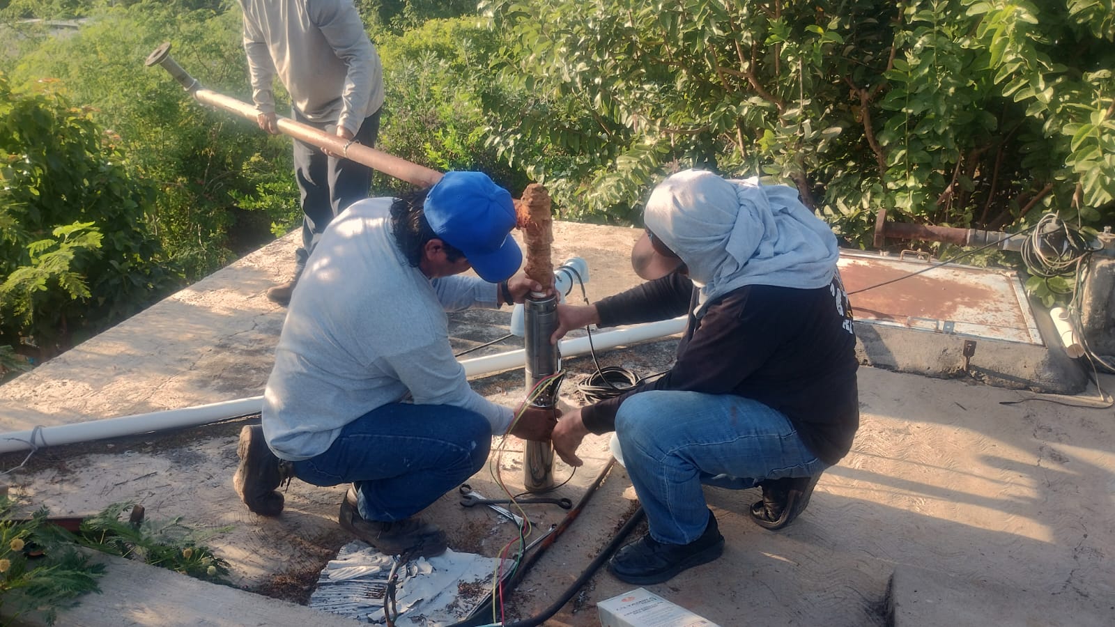 Nuevo sistema de rebombeo en Mazatlán, Sinaloa