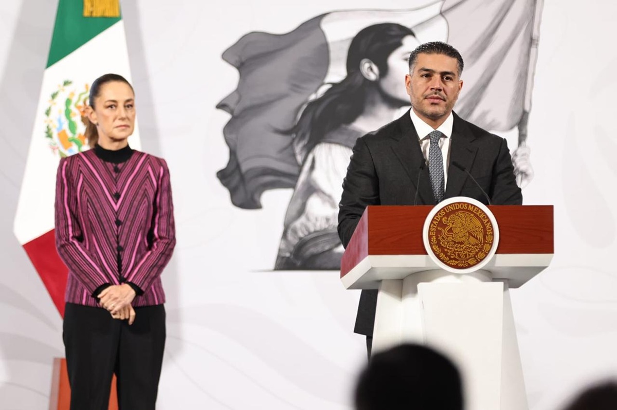 Omar García Harfuch y Claudia Sheinbaum