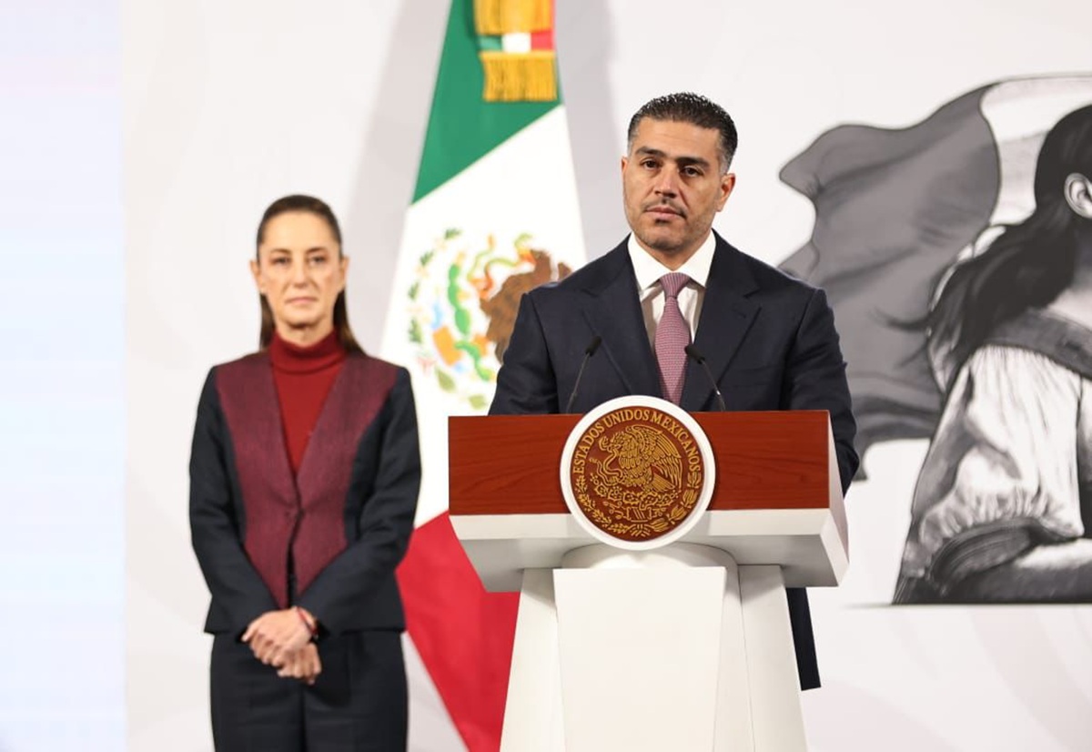 Omar García Harfuch y Claudia Sheinbaum
