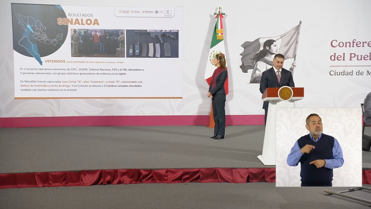 Omar García Harfuch y Claudia Sheinbaum
