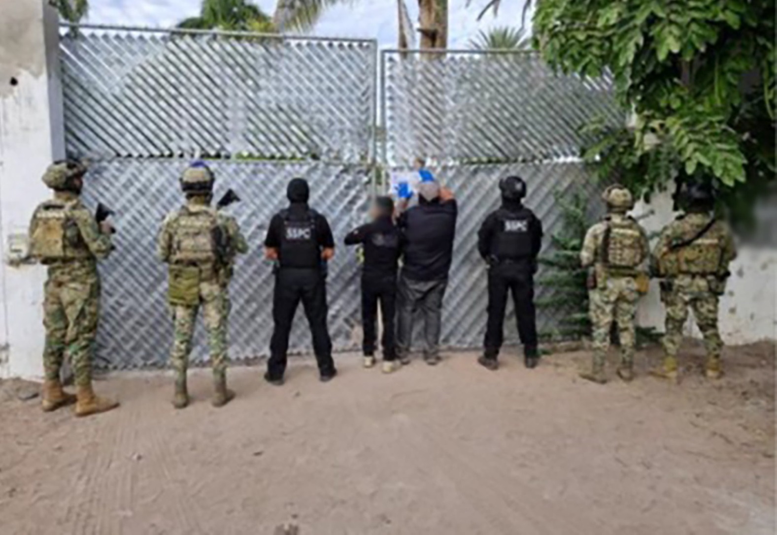 Asegurado tras operativo en la sierra de Choix, Sinaloa