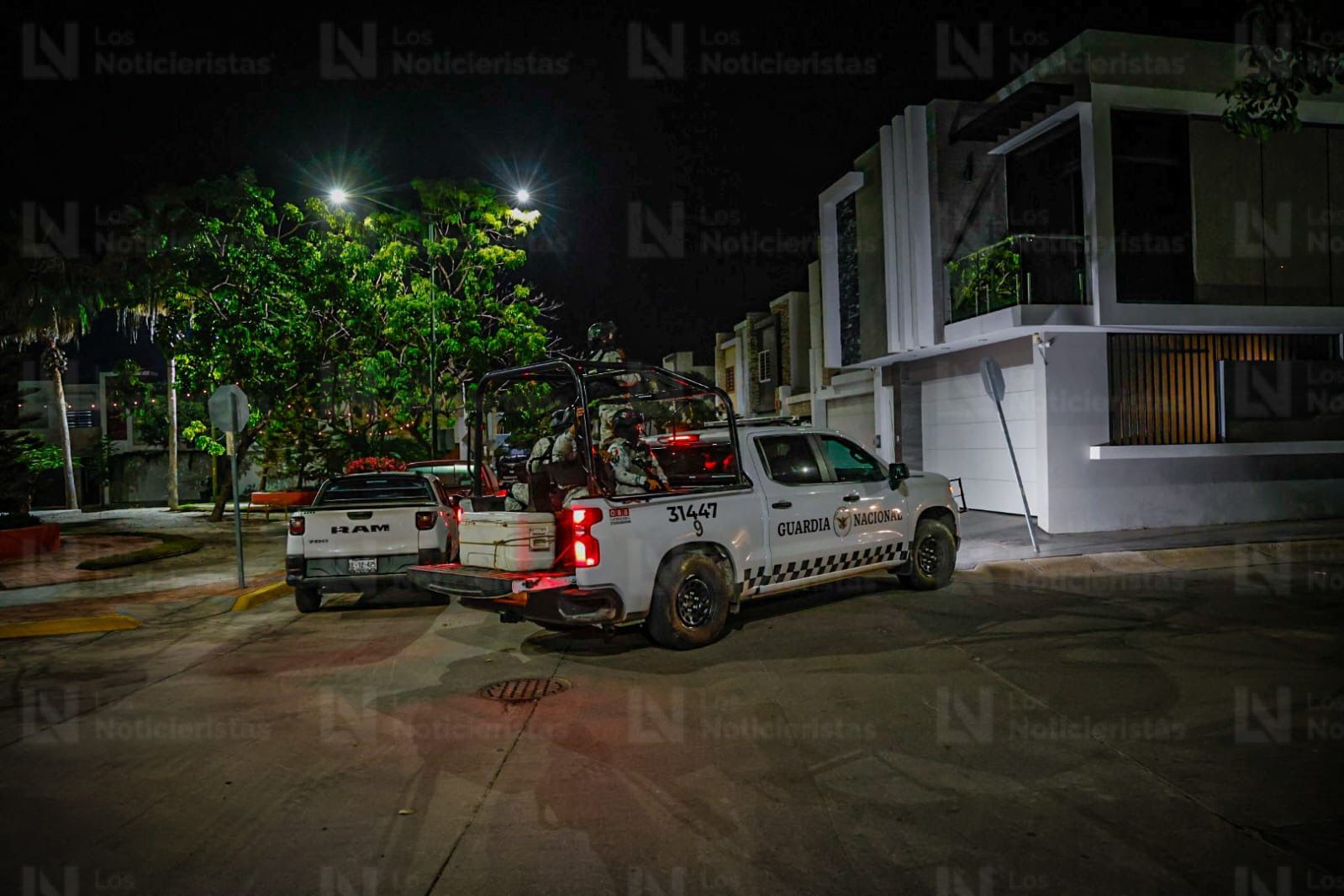 Autoridades realizan operativo en Espacios Barcelona, Culiacán, Sinaloa