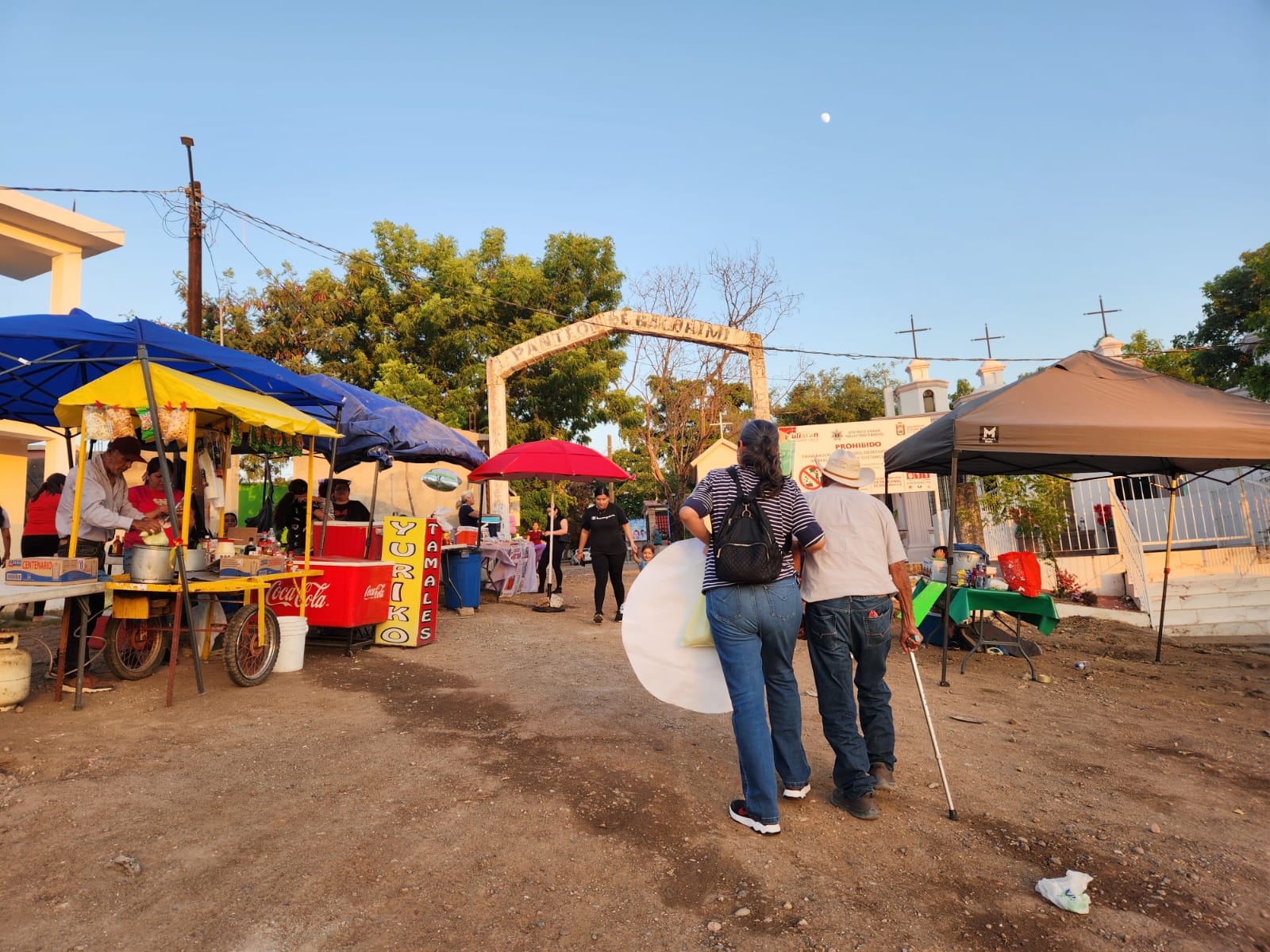 Panteón de Bacurimí, en Culiacán