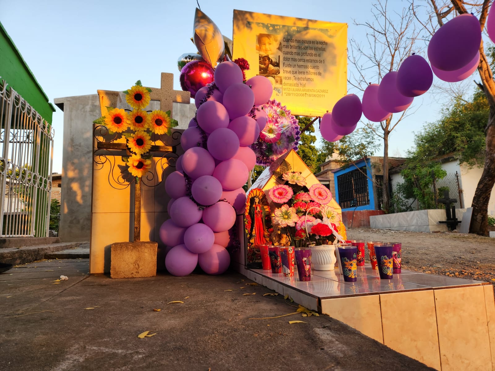 Panteón de Bacurimí, en Culiacán