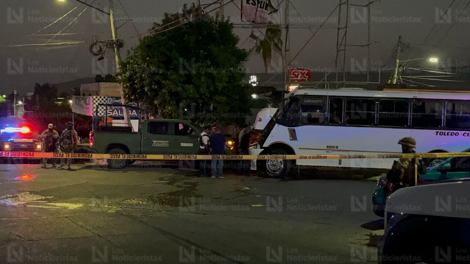Autoridades detienen a dos hombres tras persecución y balacera en Culiacán, Sin.