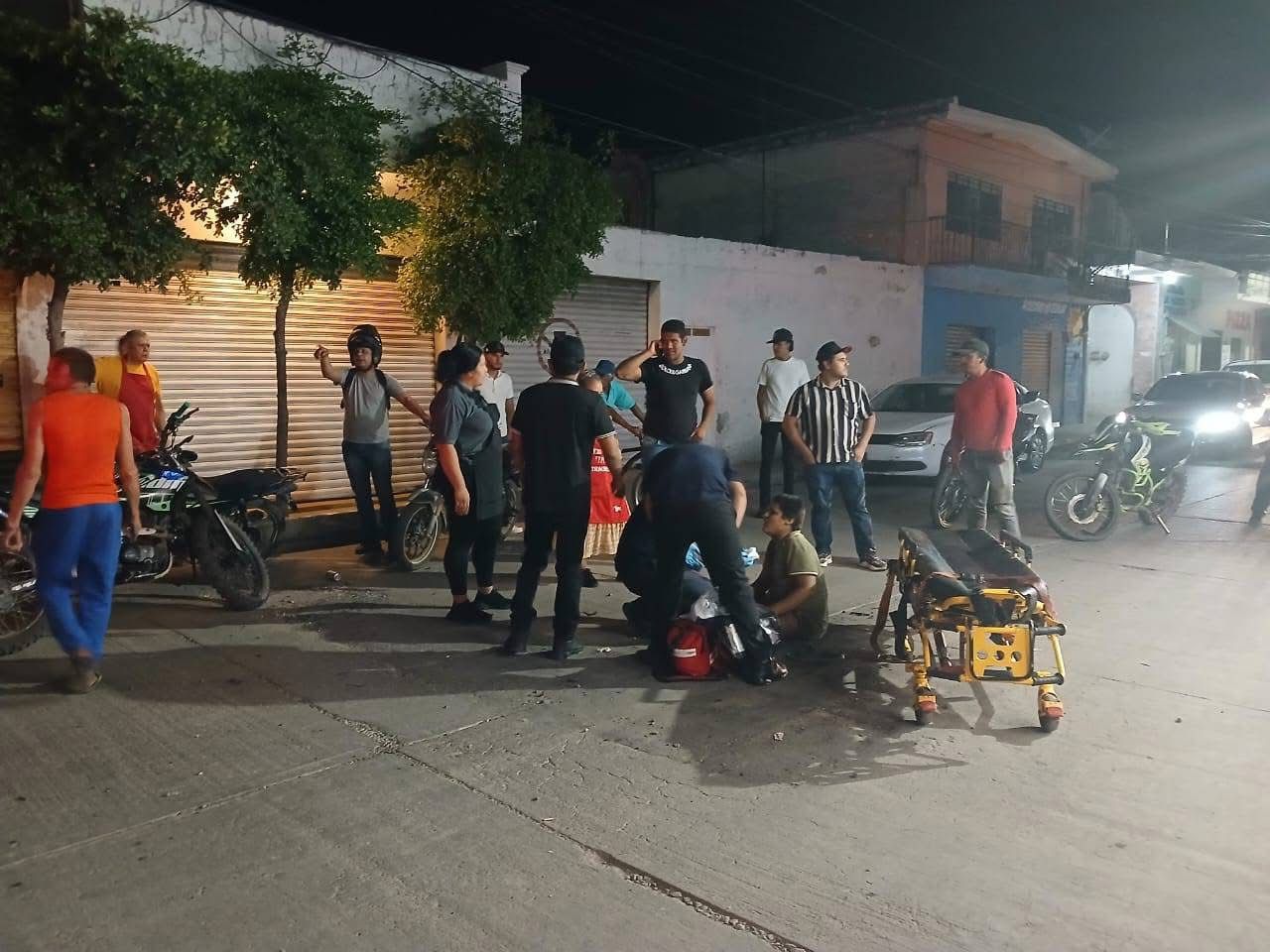 Persona lesionada en Villa Unión Mazatlán, Sinaloa