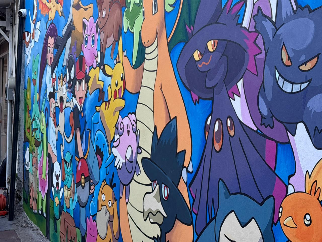 “Pokemural” en callejón coreano de Culiacán