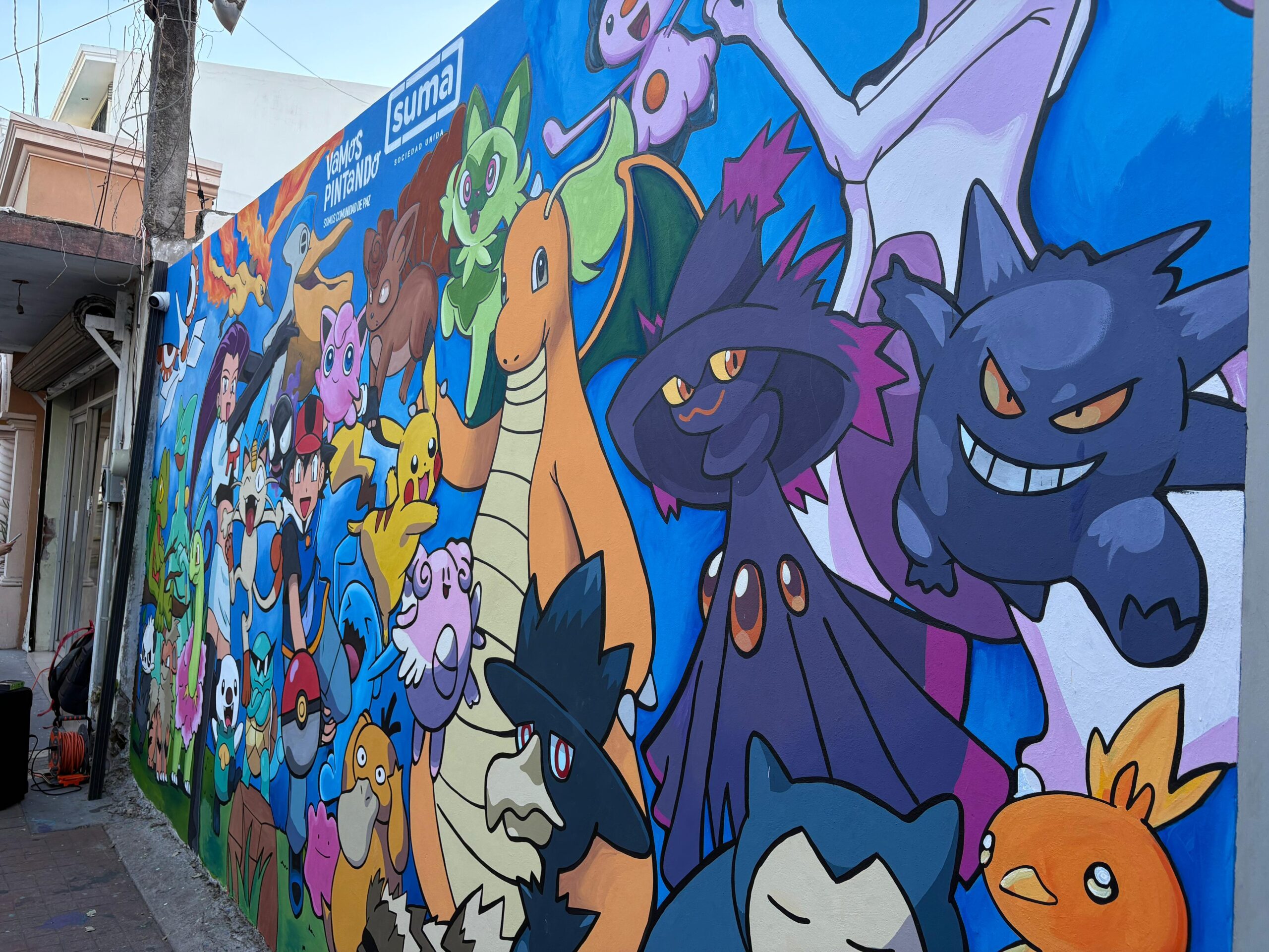 “Pokemural” en callejón coreano de Culiacán