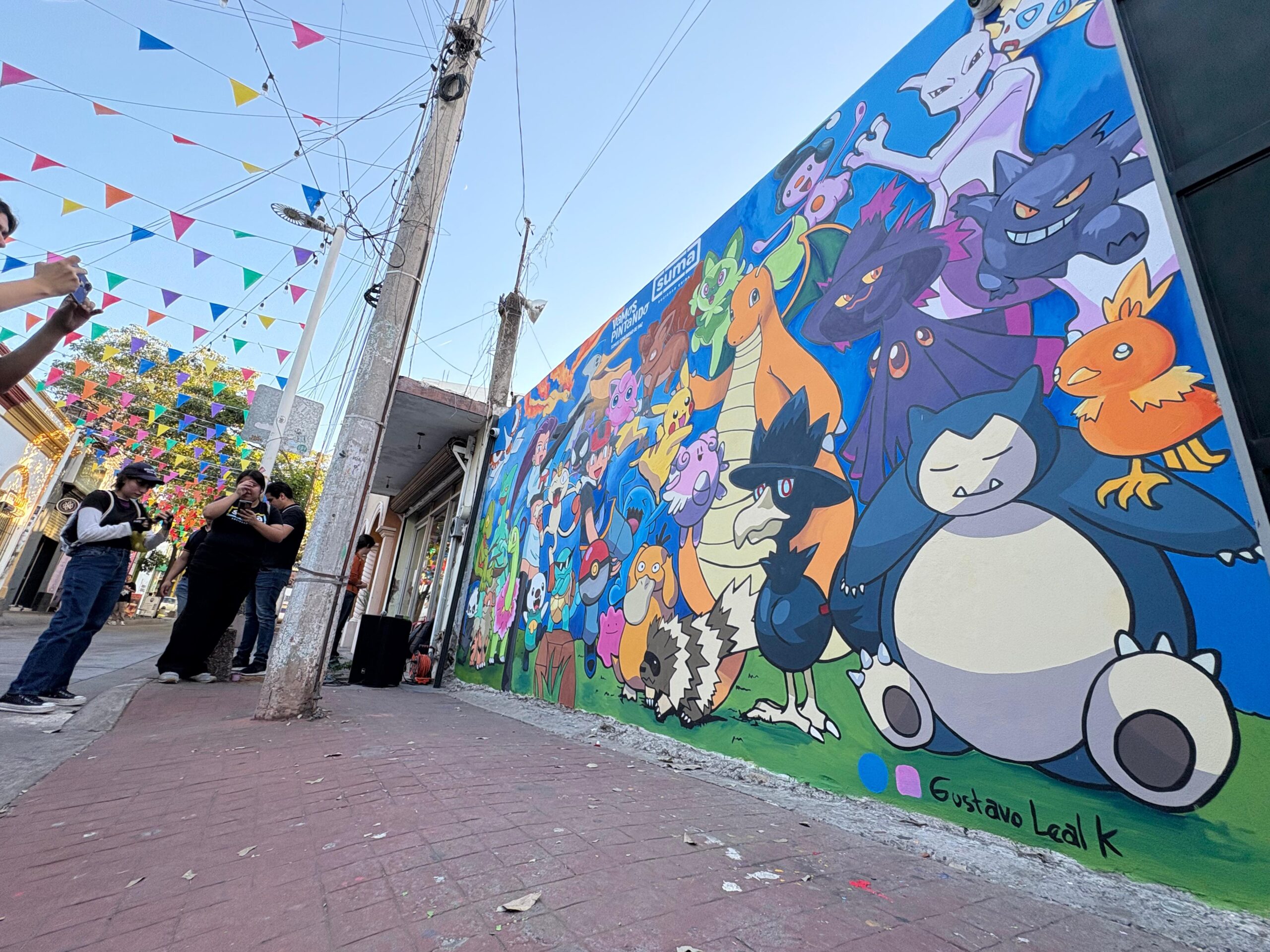 “Pokemural” en callejón coreano de Culiacán