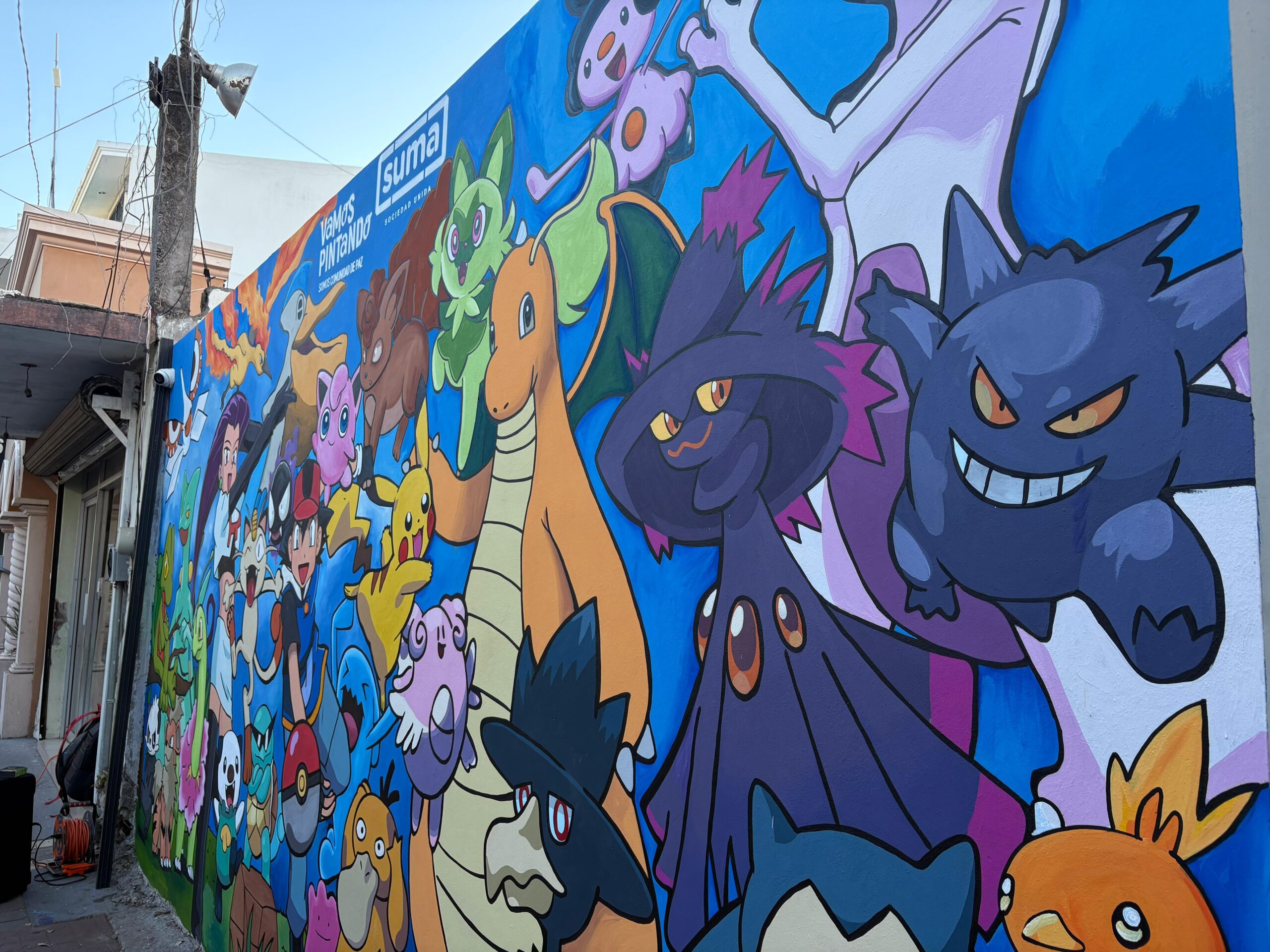 “Pokemural” en callejón coreano de Culiacán