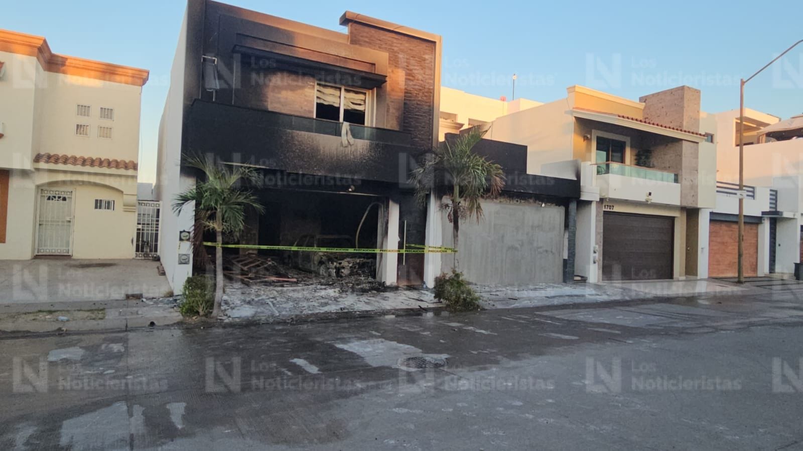 por tercera ocasion vandalizan residencia en portalegre culiacan