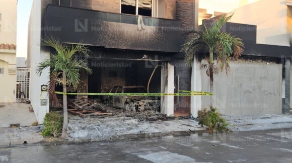 Otra vez queman y vandalizan residencia en Portalegre de Culiacán