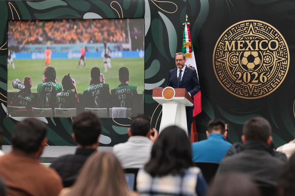 Presentación de detalles del Mundial 2026 en conferencia 'mañanera'