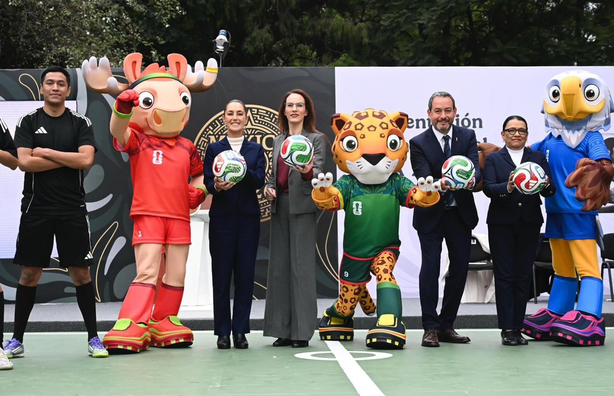 Presentación de detalles del Mundial 2026 en conferencia 'mañanera'