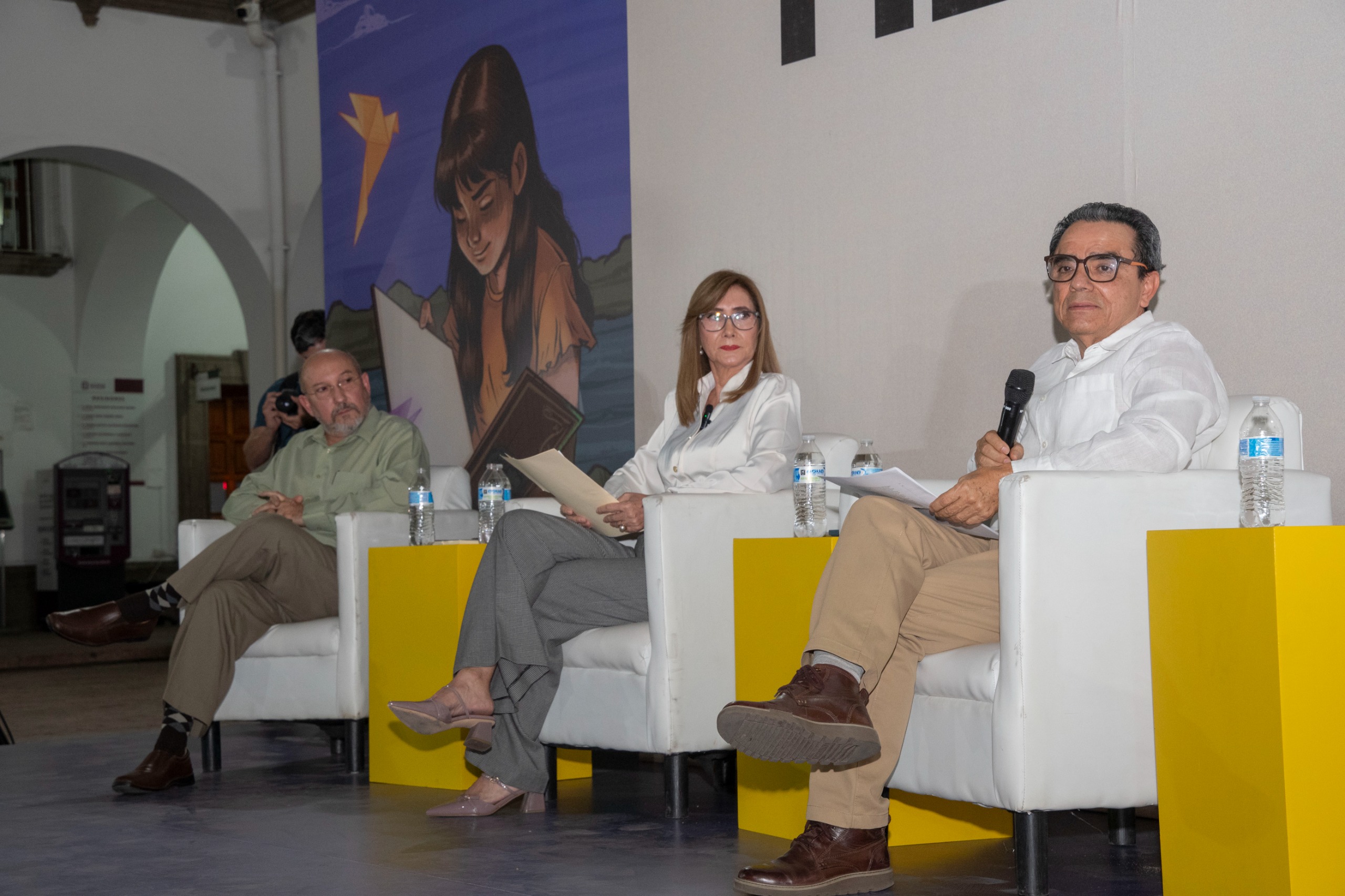 Presentación de libros en la FIL Culiacán 2025