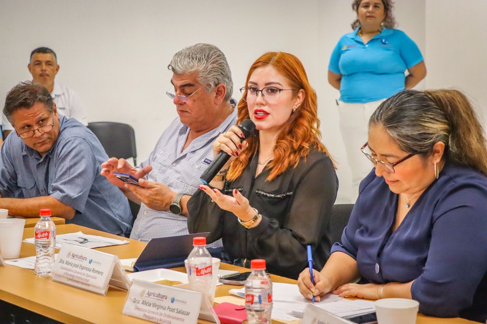 Primera sesión informativa sobre la temporada de pesca de camarón 2025