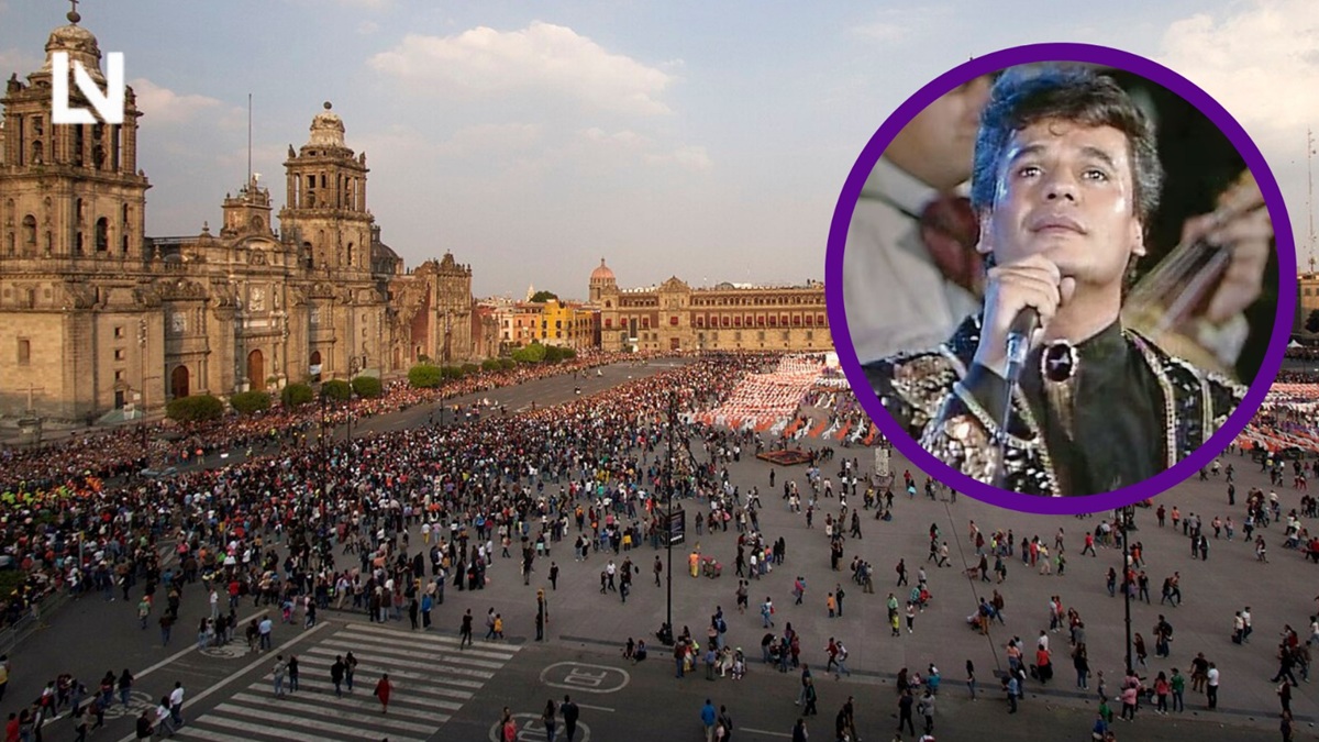 Proyectarán en el Zócalo el concierto de Juan Gabriel en Bellas Artes