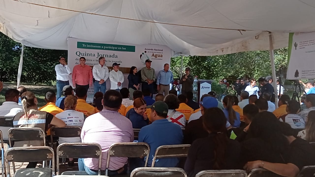 quinta jornada de limpieza en rio ahome evento