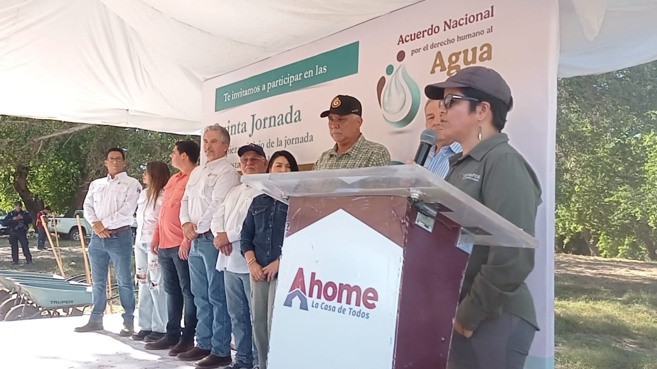 quinta jornada de limpieza en rio ahome sin
