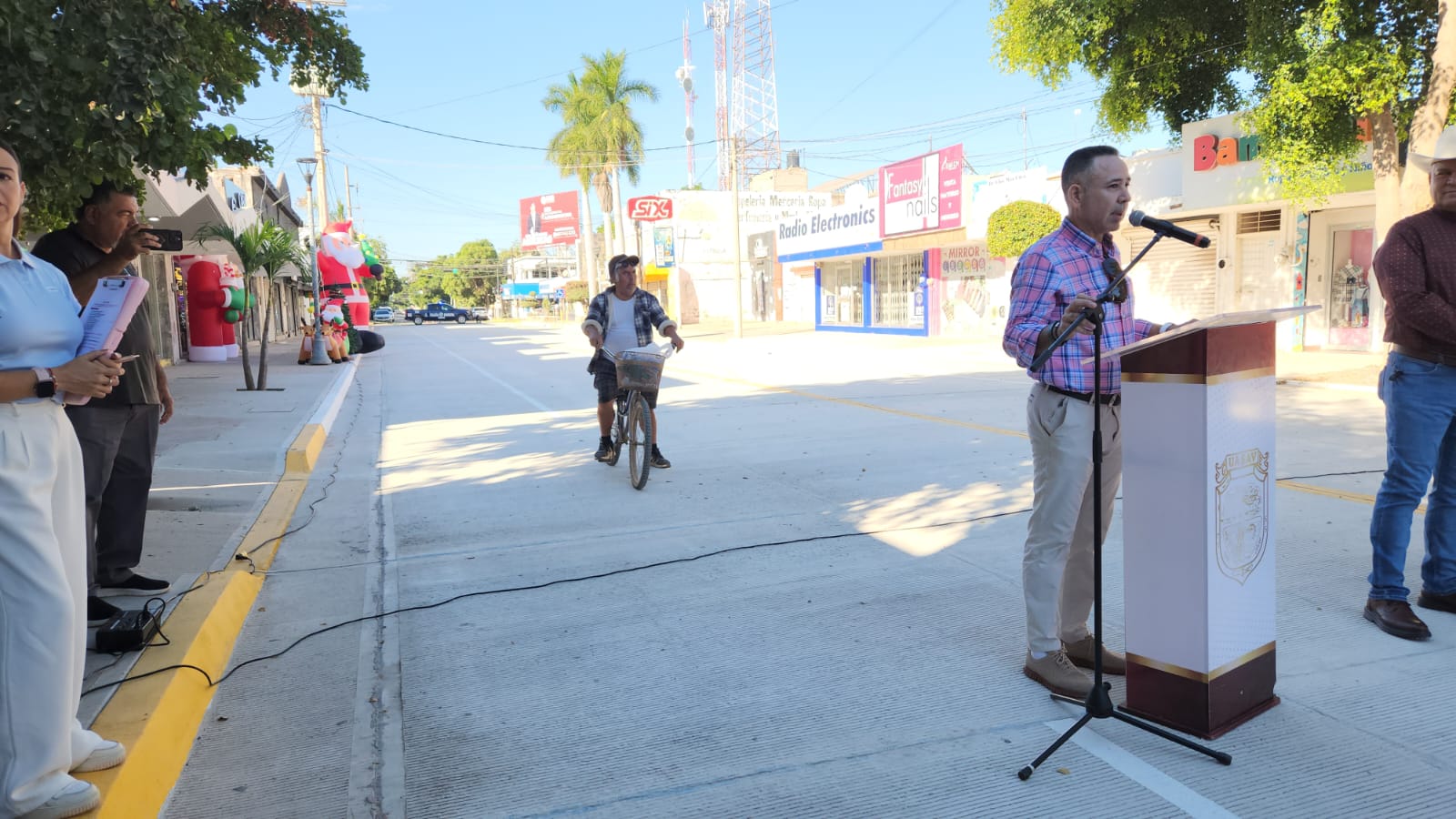 reabren la calle cuauhtemoc en guasave