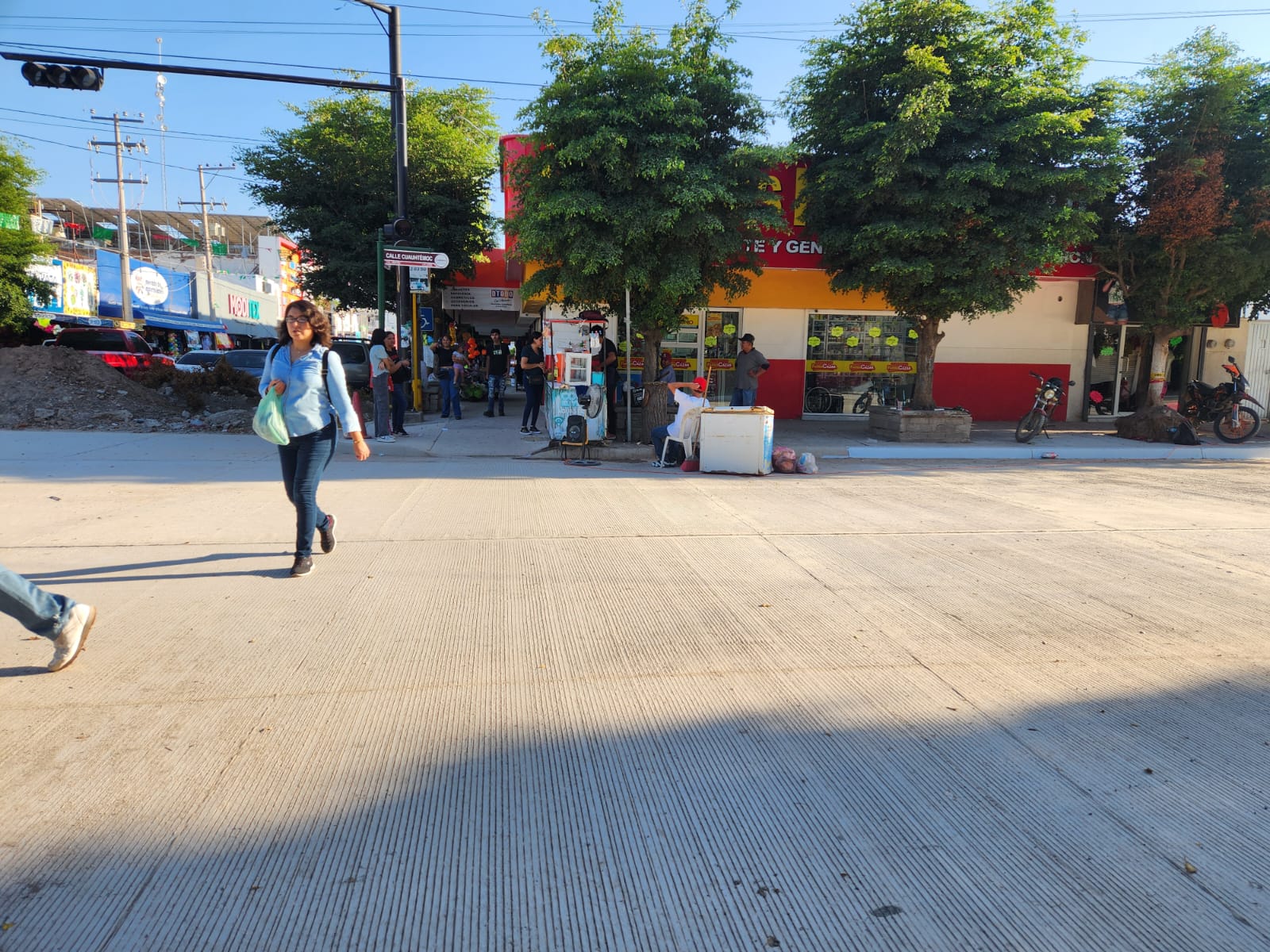 Reapertura de la calle Cuauhtémoc en Guasave, Sinaloa