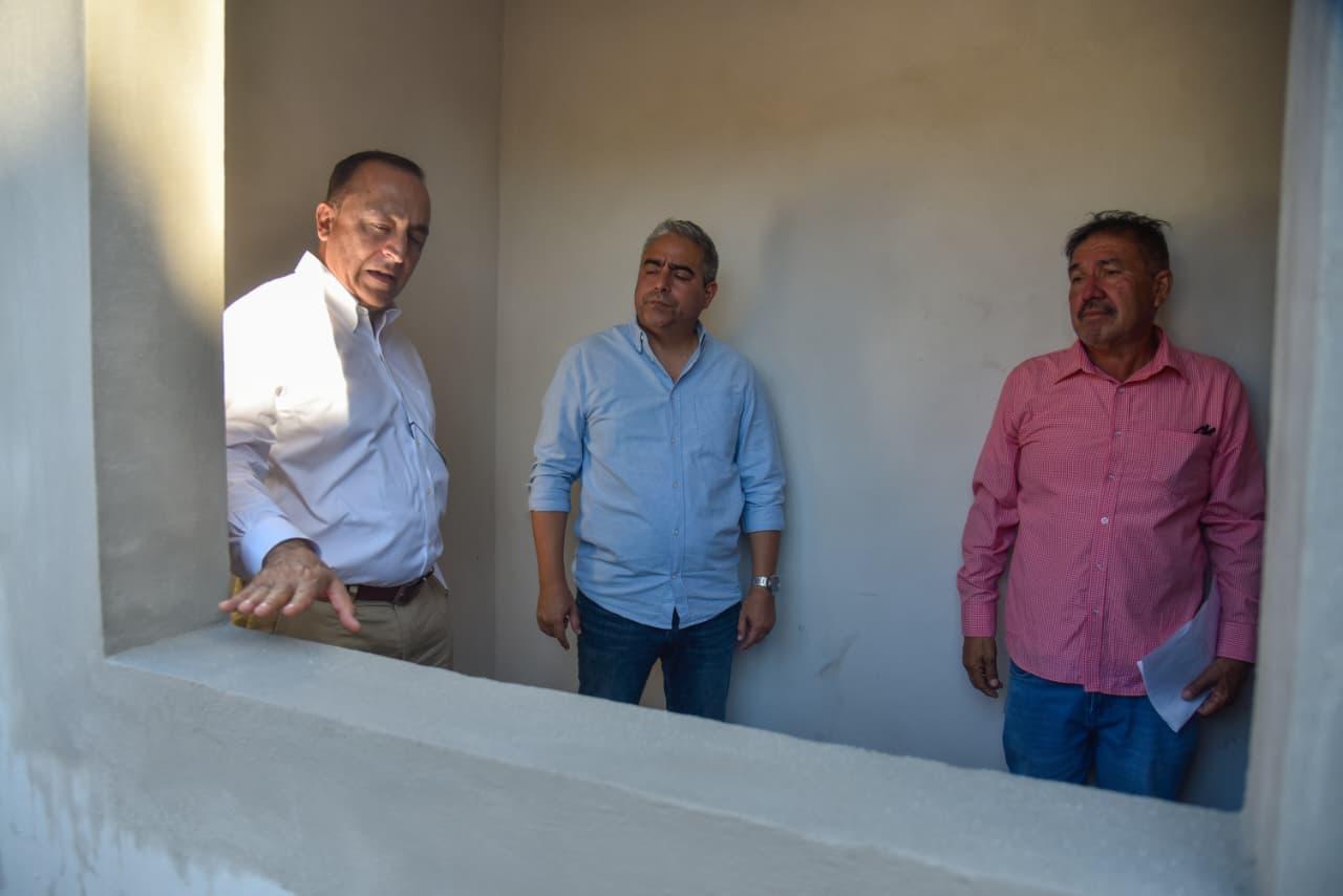 Recorrido por construcción de viviendas del Bienestar en Los Mochis, Sinaloa