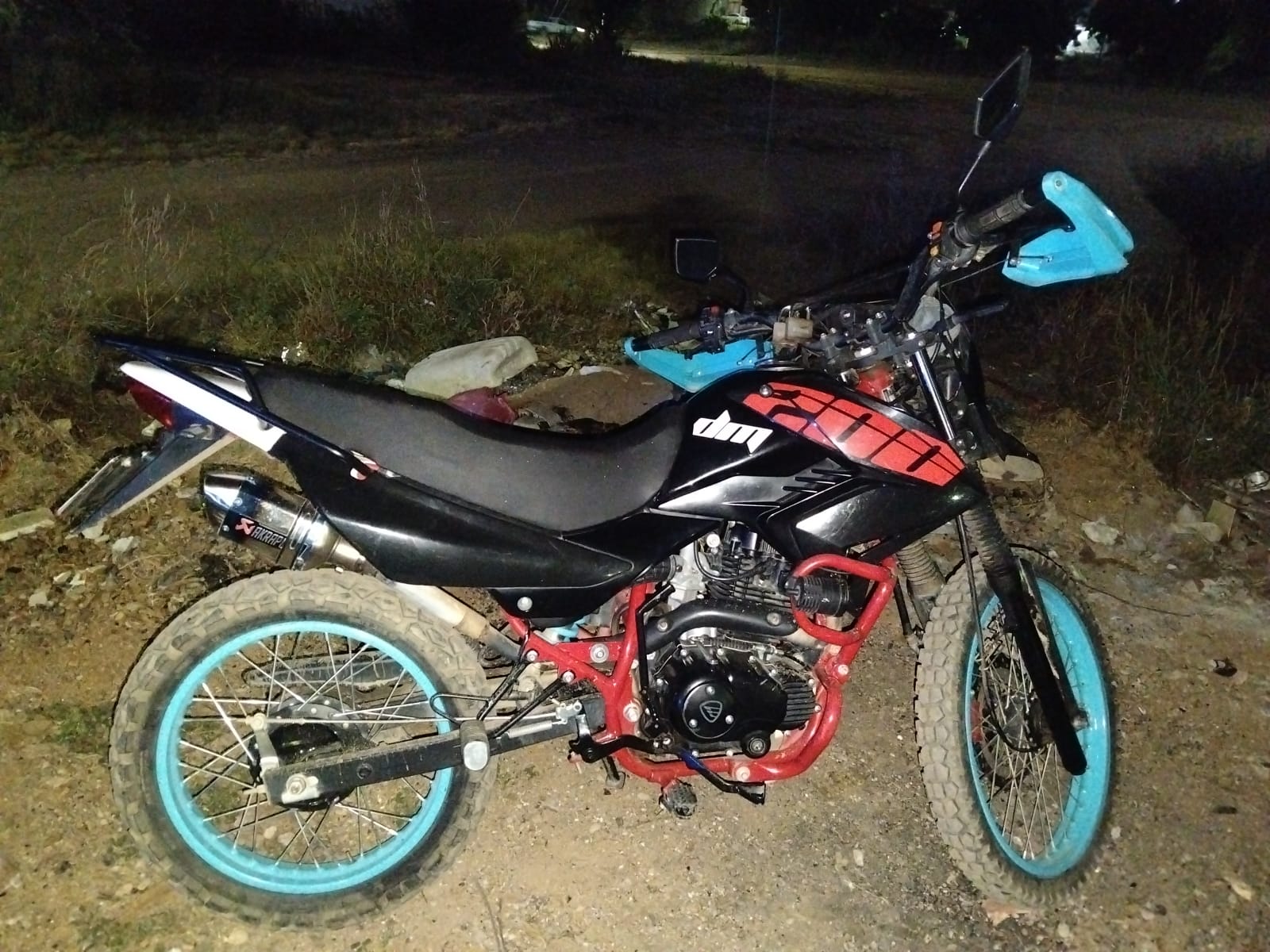 Recuperan motocicleta con reporte de robo en Mazatlán