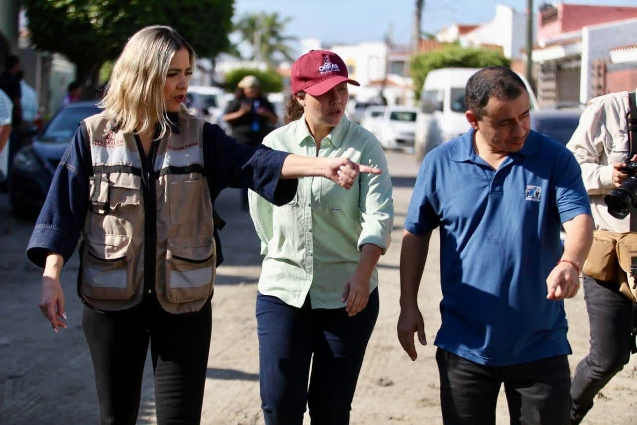 Rehabilitación de alcantarillado en Mazatlán, Sinaloa