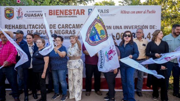 Arranca rehabilitación del cárcamo de drenaje en Bamoa, Guasave, Sinaloa; con inversión del Ramo 33