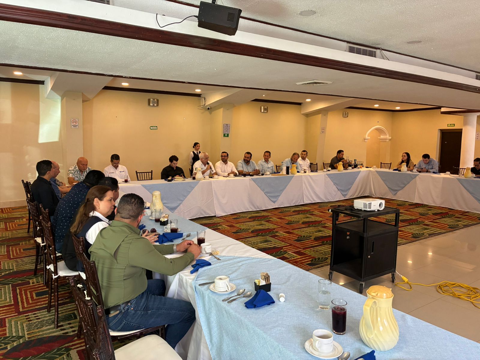 Impulsa Japama cultura del agua y coordinación con empresarios restauranteros de Los Mochis