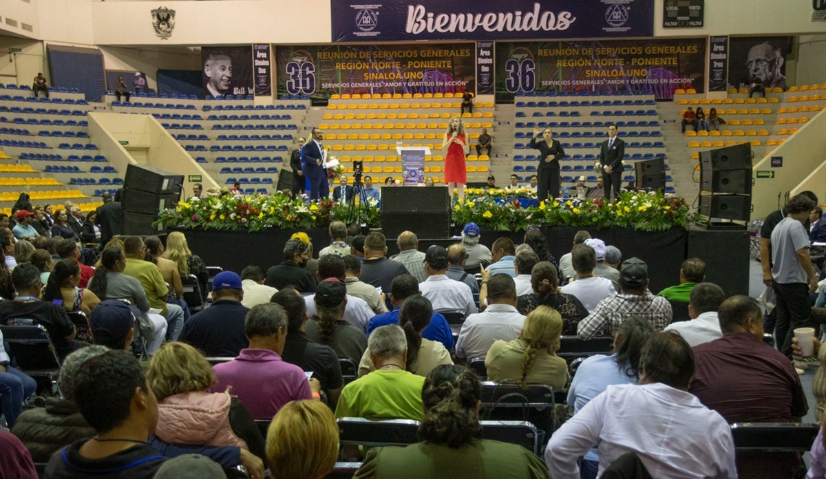 Se realiza en Culiacán la 36ª Reunión de Servicios Generales de Alcohólicos Anónimos, Región Norte Poniente
