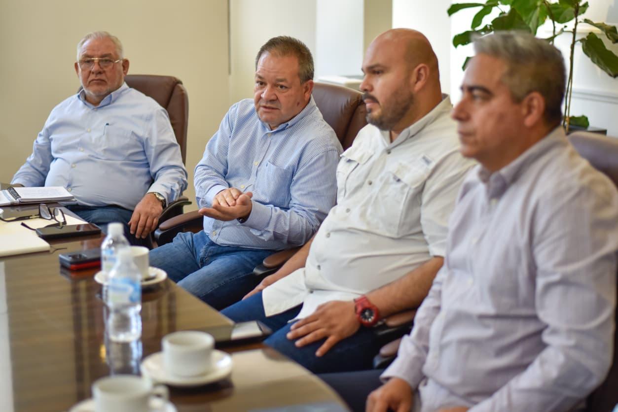 Reunión de síndicos con el alcalde de Ahome