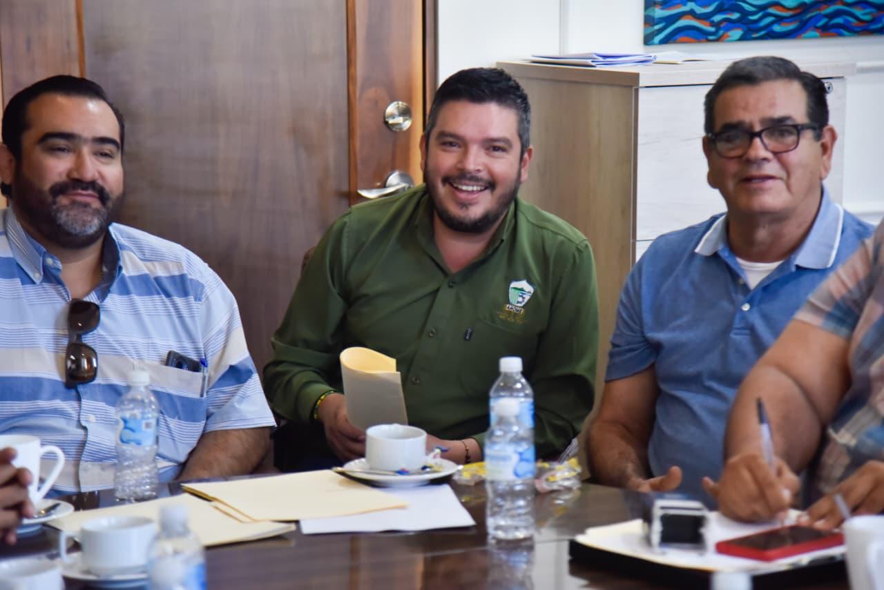 Reunión de síndicos con el alcalde de Ahome