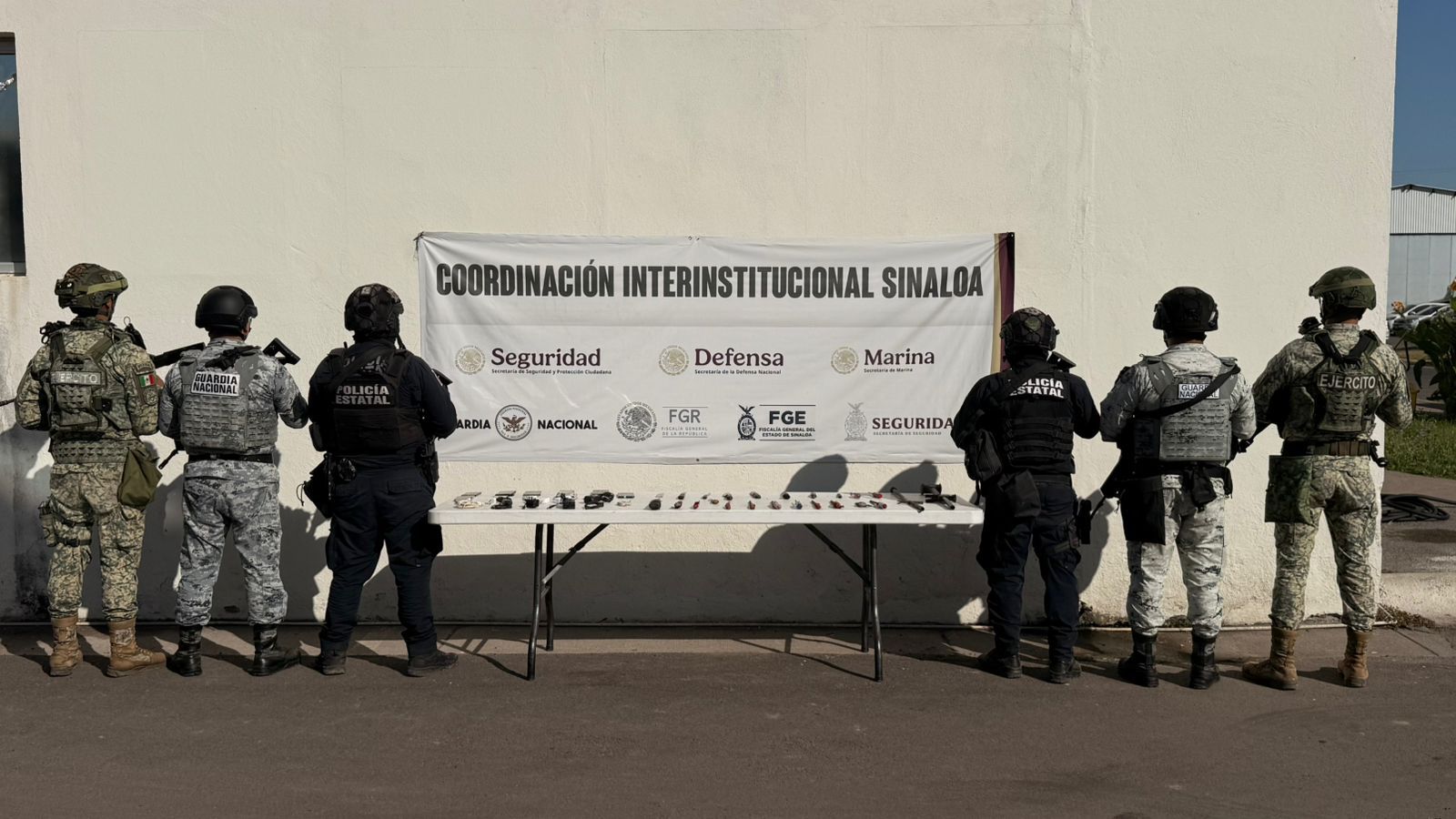 Revisión en el penal de Aguaruto, Culiacán, Sin.