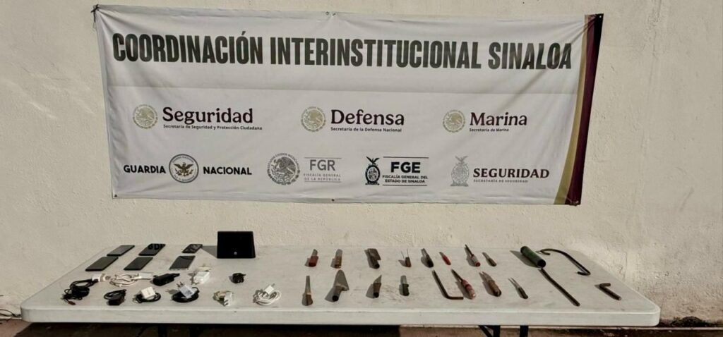 celulares, puntas y un módem de internet aseguras tras revisión en penal