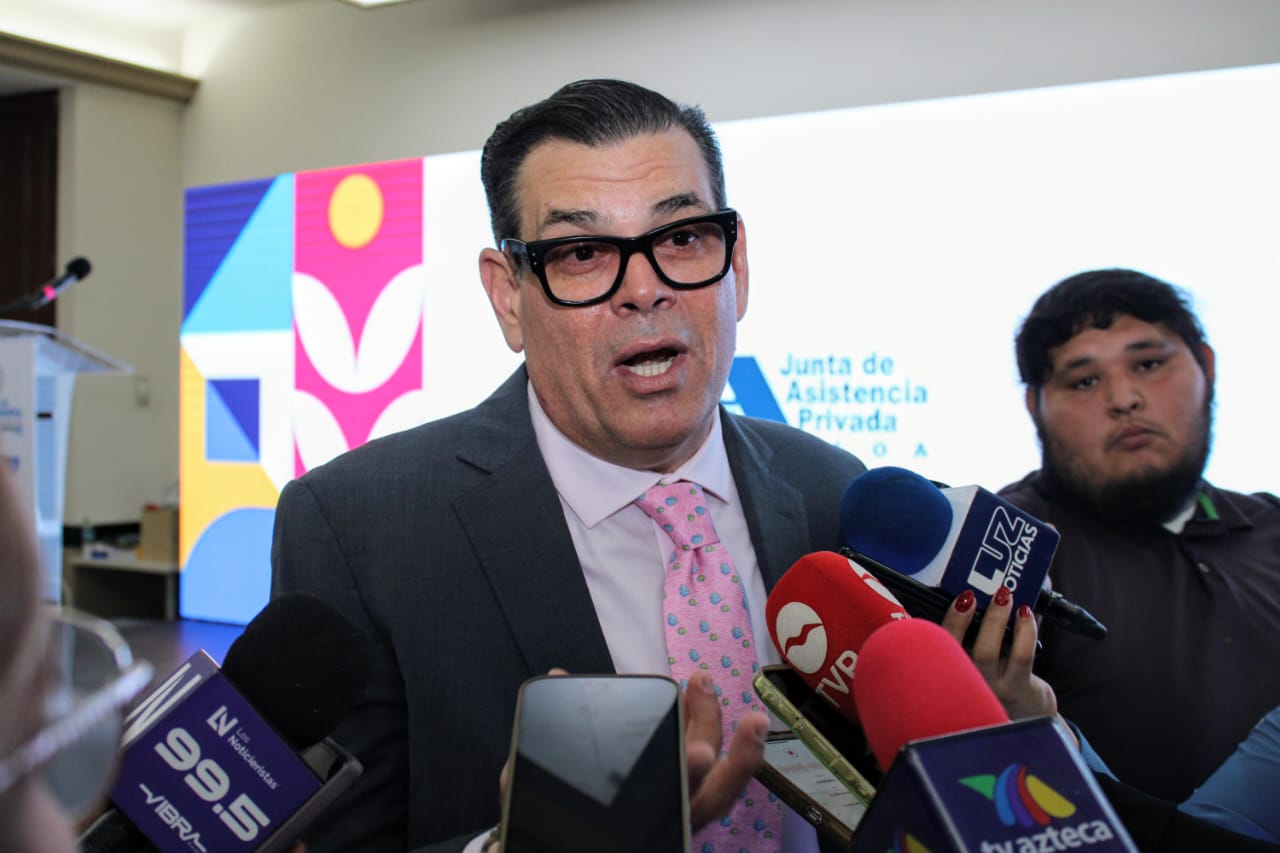 Roque Mascareño en el Día de la Filantropía en Mazatlán, Sin.