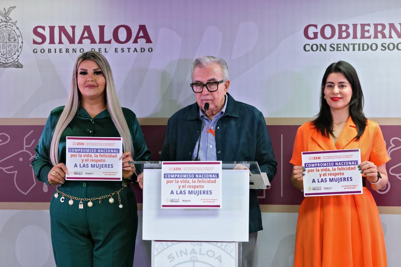 ruben rocha durante su participacion en la mañanera