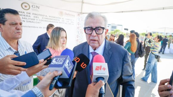 “Tiene conocimiento de la operación de la Guardia Nacional”: Rocha destaca llegada del General González Calzada a Sinaloa