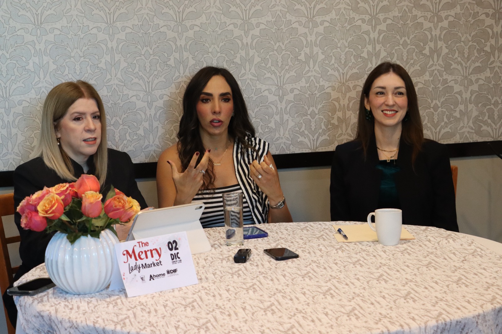 Rueda de prensa de The Merry Lady Market en Los Mochis