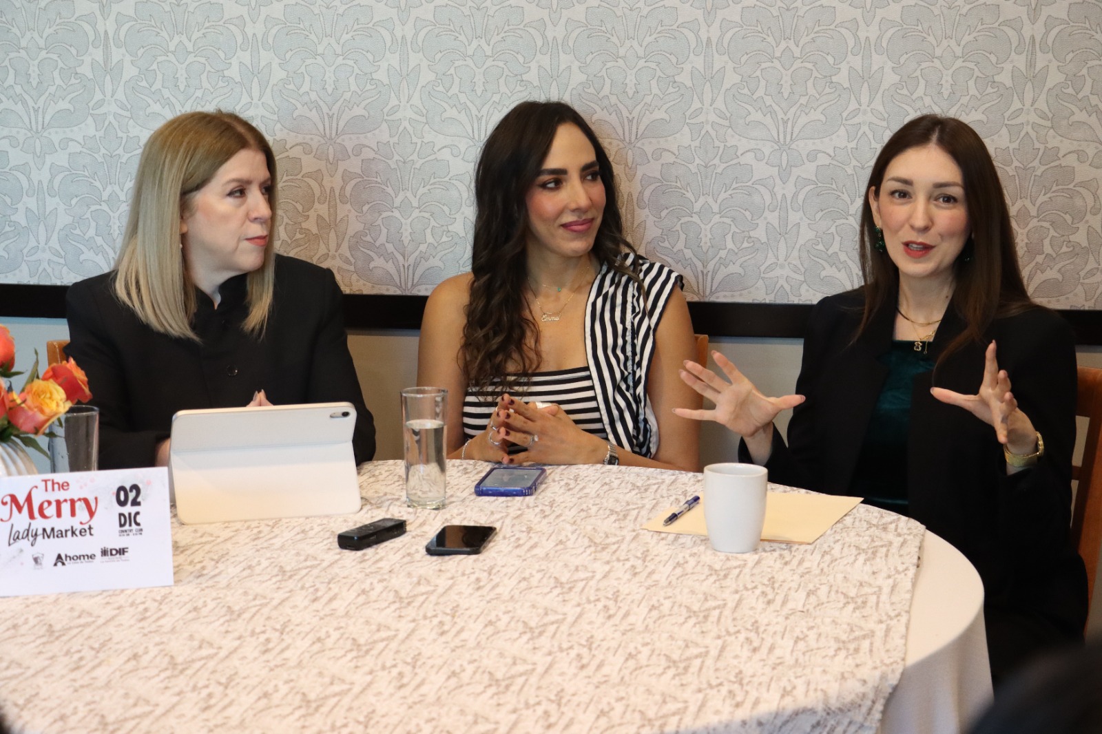 Rueda de prensa de The Merry Lady Market en Los Mochis