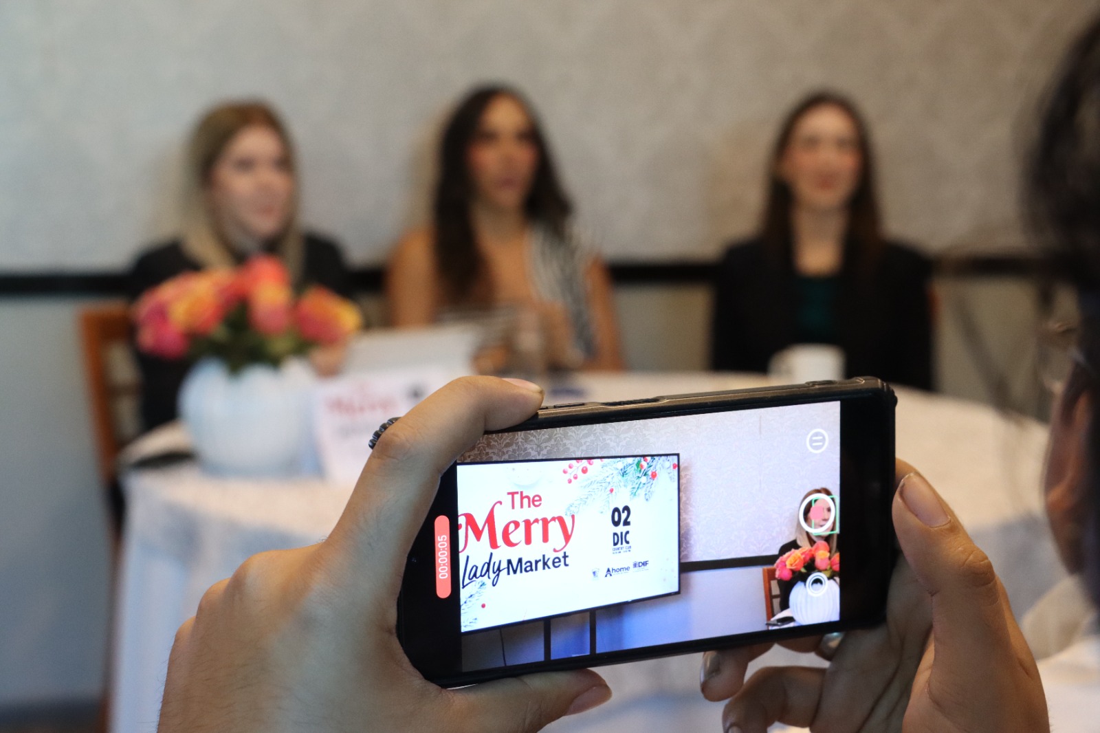 Rueda de prensa de The Merry Lady Market en Los Mochis