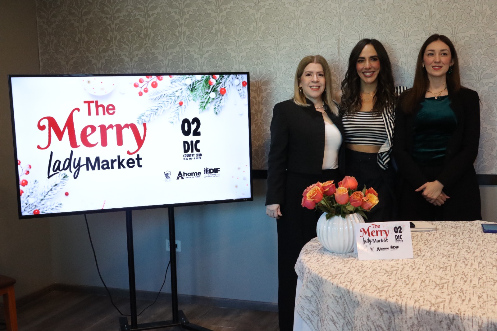 Rueda de prensa de The Merry Lady Market en Los Mochis