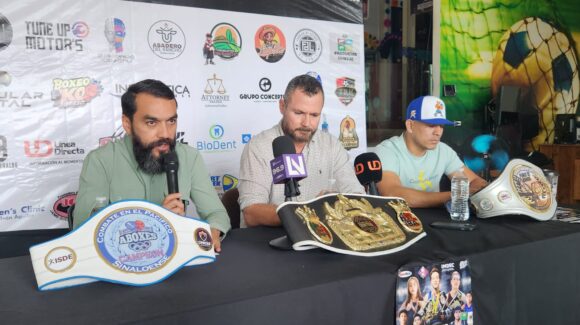Presentan el Torneo Regional de Box “Titanes en el Pacífico” en Culiacán
