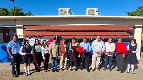 Proyecto “Escuelas de Lluvia” llega a secundaria Antonio Toledo Corro en Mazatlán, Sinaloa