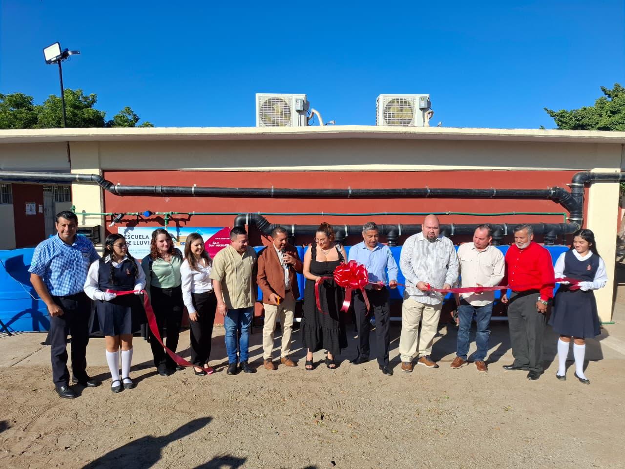 Llega Escuelas de Lluvia a secundaria de Mazatlán