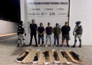 Sicarios detenidos tras megaoperativo en Valle Alto Y Stanza Toscana, Culiacán