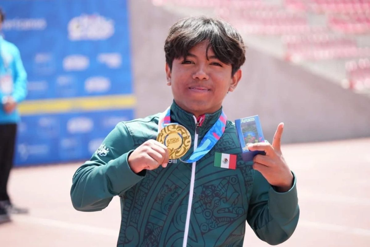 Sigi Cruz gana medalla de oro en la disciplina de impulso de bala F41
