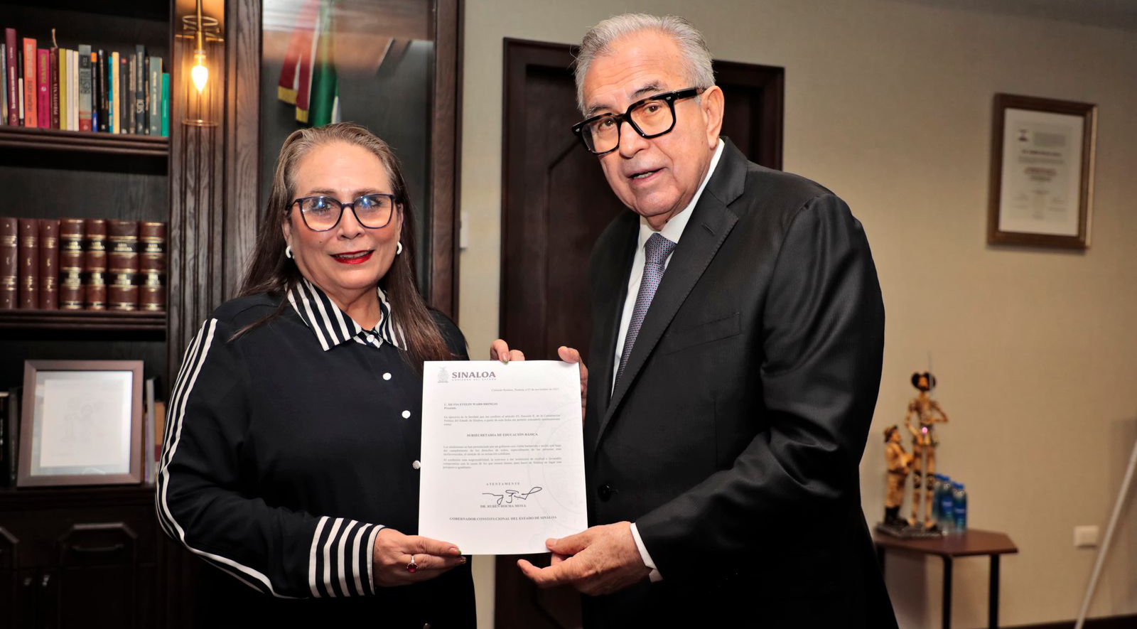 silvia vvelin ward bringas en toma de protesta del gobernador ruben rocha moya