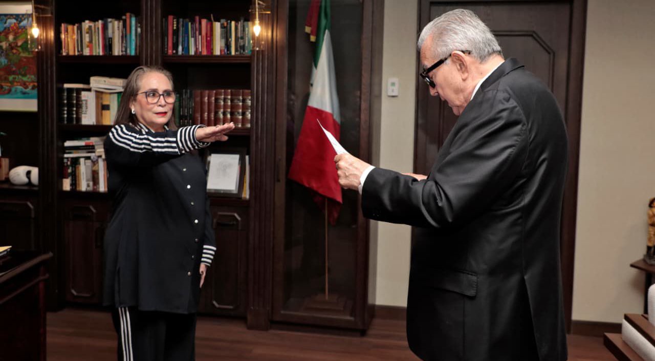 silvia vvelin ward bringas en toma de protesta del gobernador ruben rocha