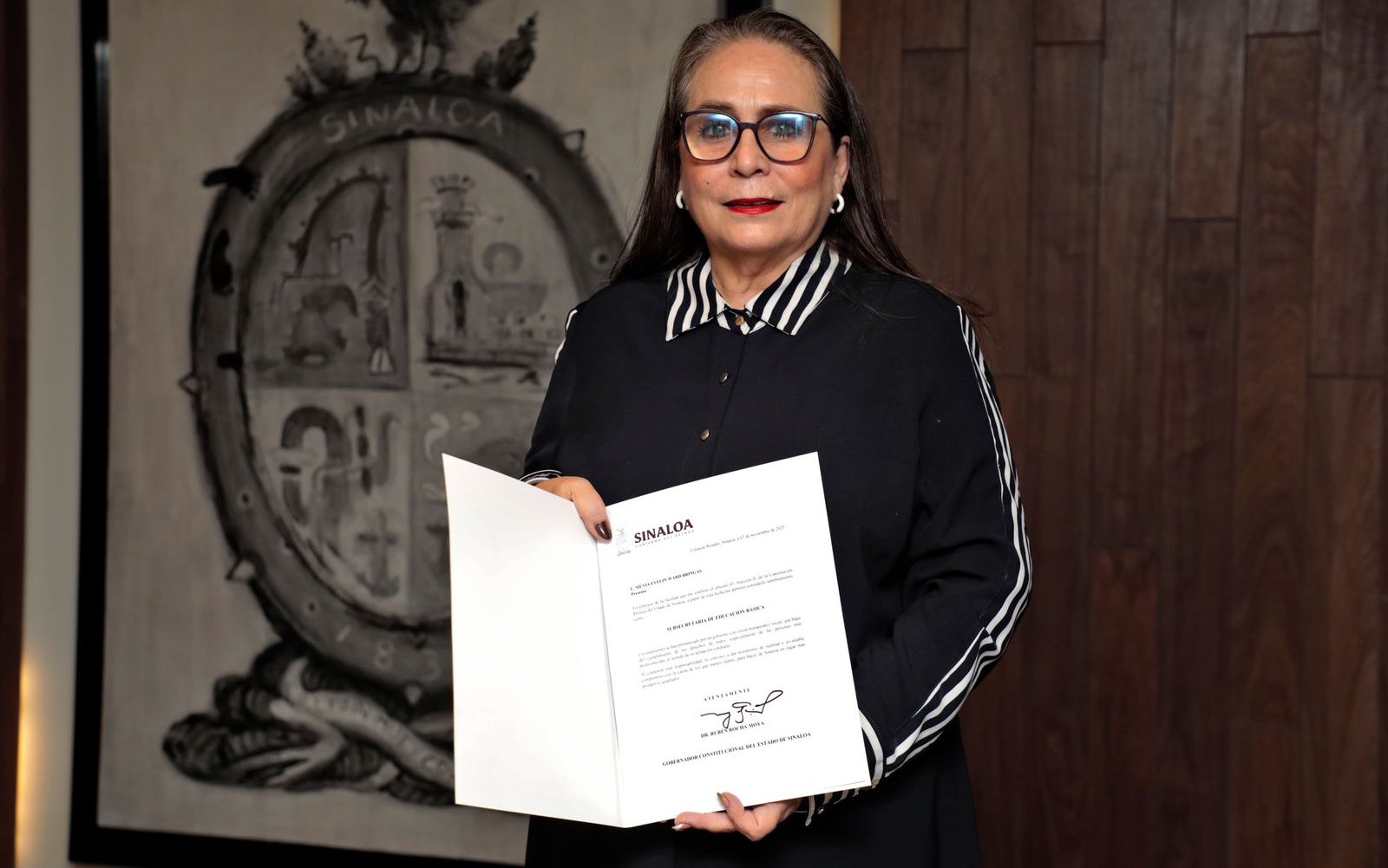 silvia vvelin ward bringas toma de protesta del gobernador ruben rocha
